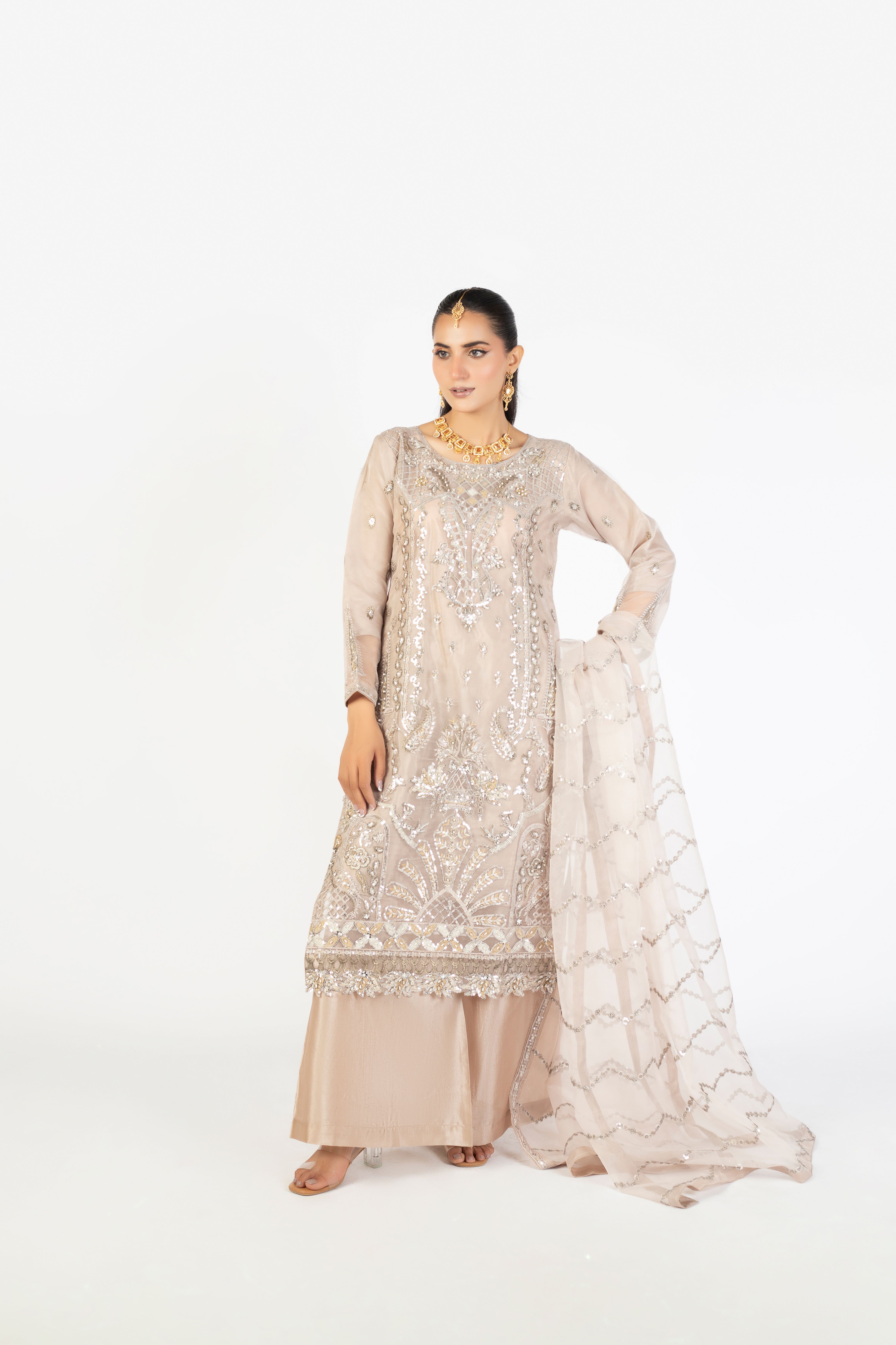 Beige Champagne Handmade  - Image 1