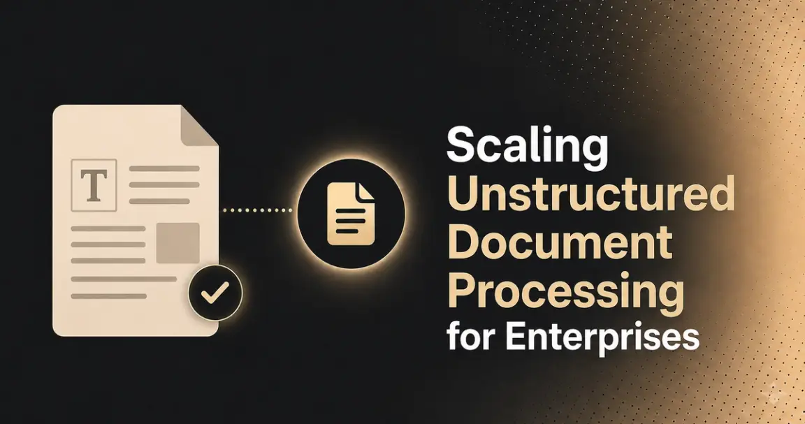 Scaling Unstructured Document Processing for Enterprises
