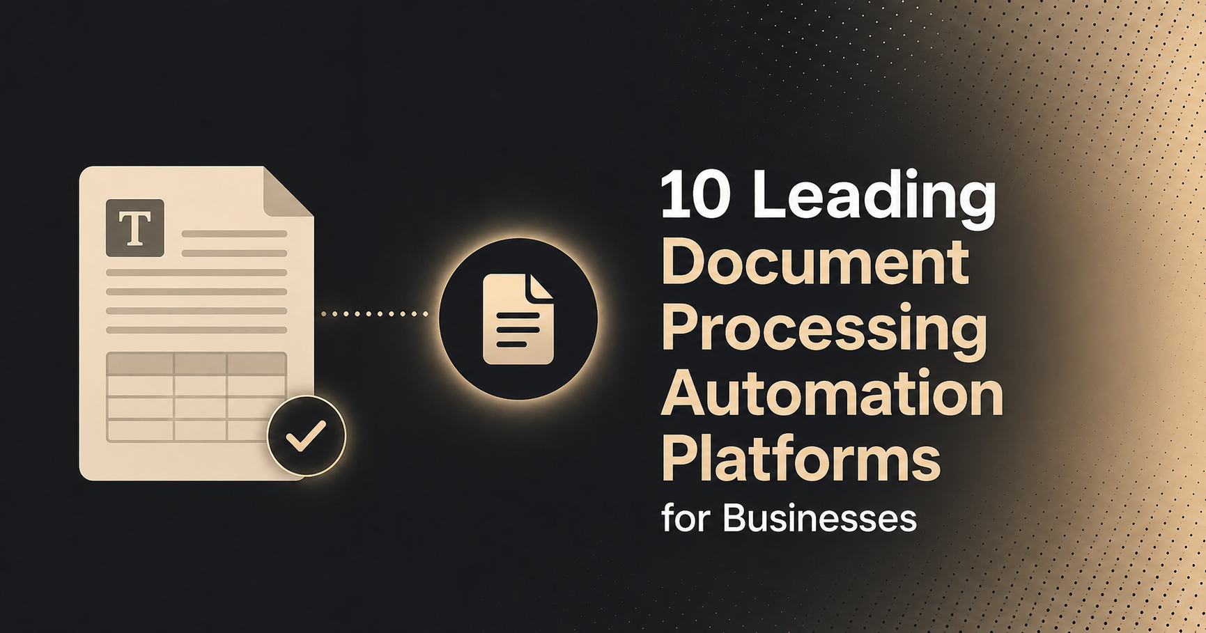 leading document processing automation platforms