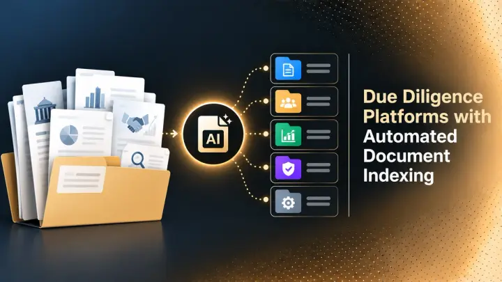 Due Diligence Platforms with Automated Document Indexing