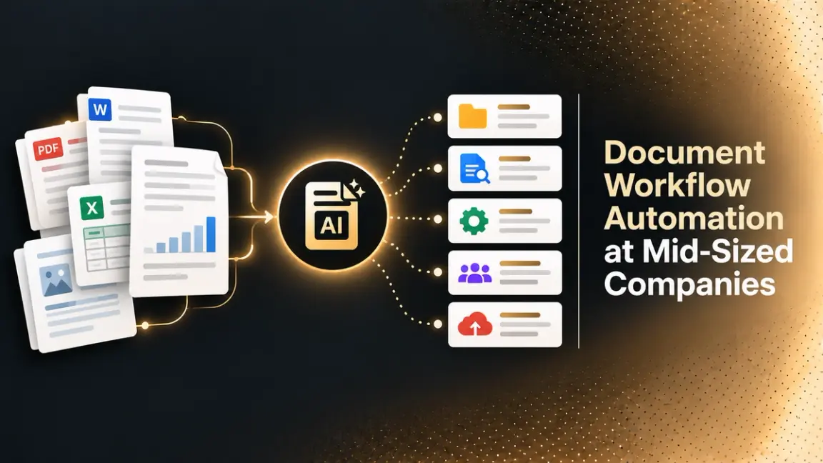 Document Workflow Automation at Mid-Sized Companies