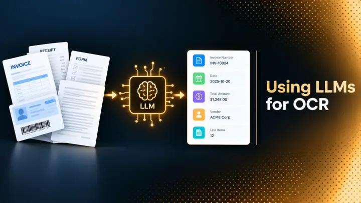 Using LLMs for OCR