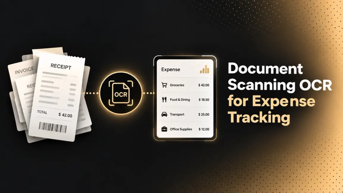 Document Scanning OCR for Expense Tracking