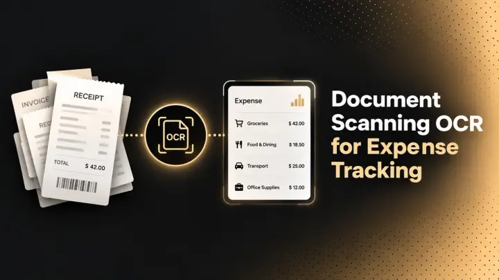 Document Scanning OCR for Expense Tracking