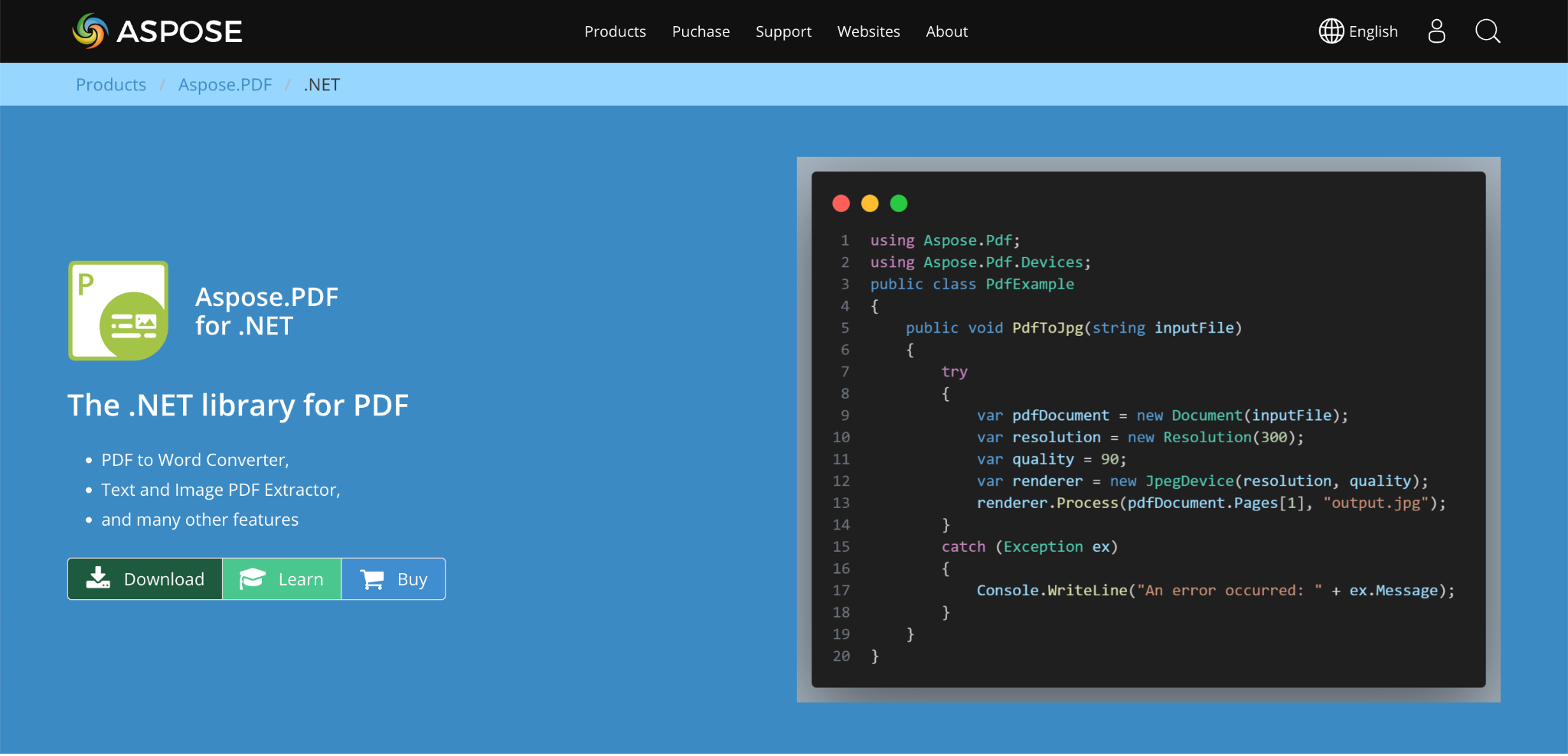 Aspose.PDF for .NET