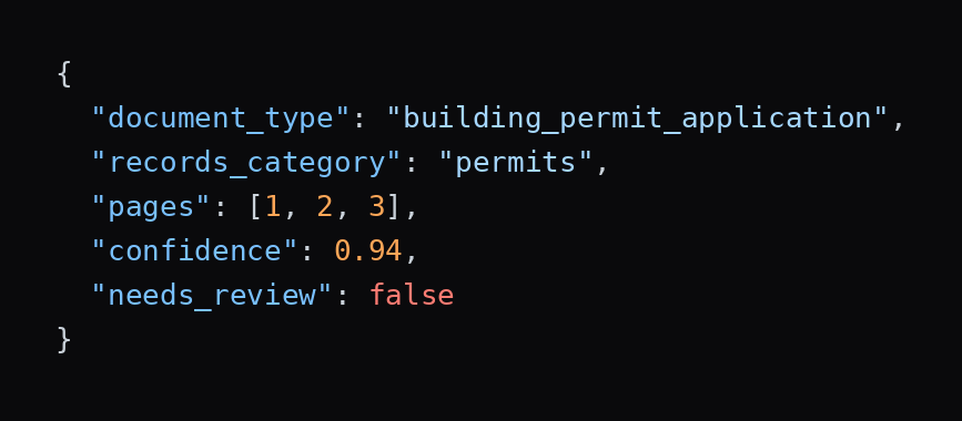 Turning Messy Documents into JSON Output