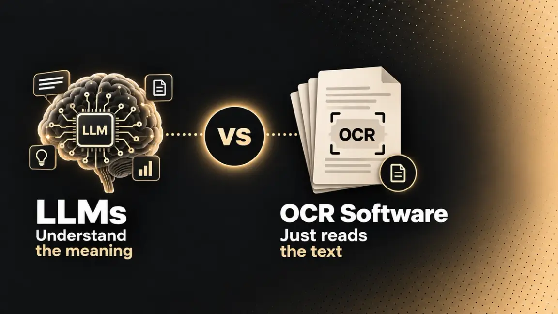 LLMs Vs OCR