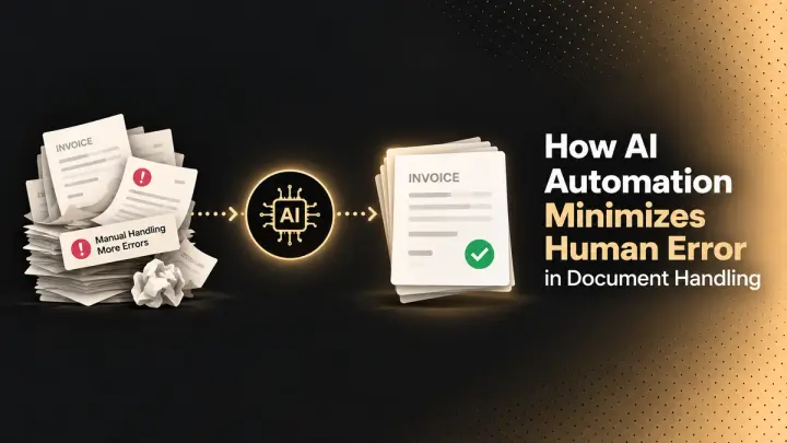 How AI Automation Minimizes Human Error in Document Handling