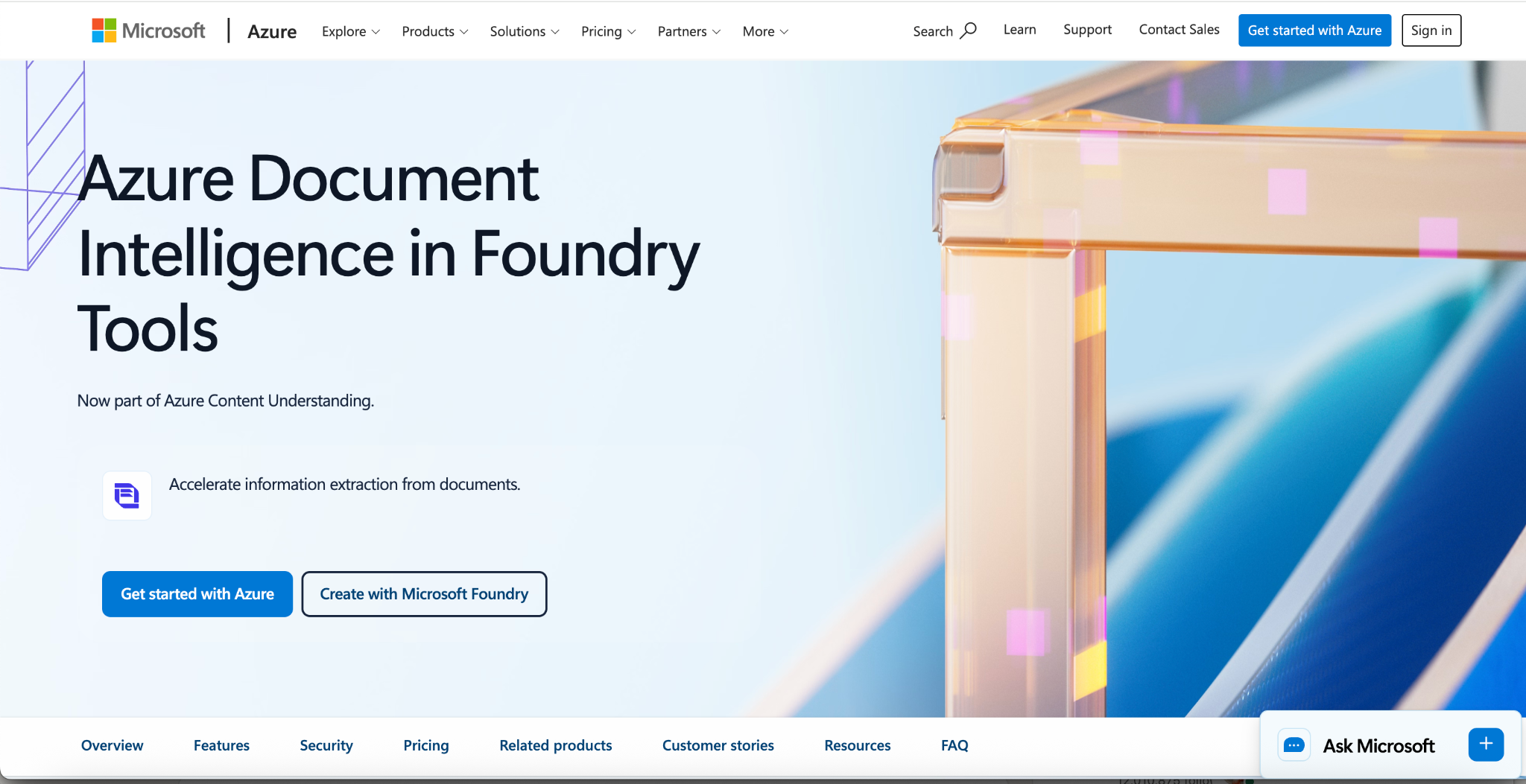 Azure AI Document Intelligence