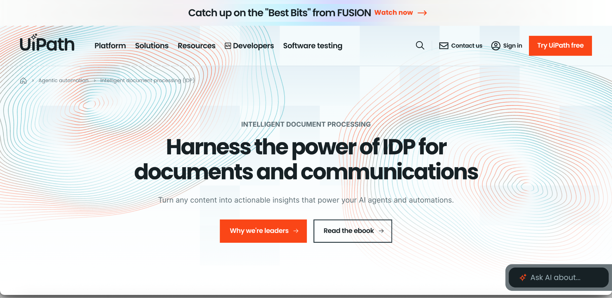 UiPath Document Understanding (IXP)