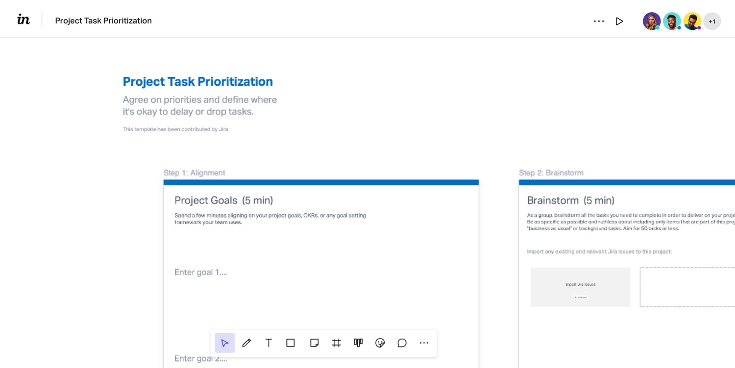 Project Task Prioritization Template