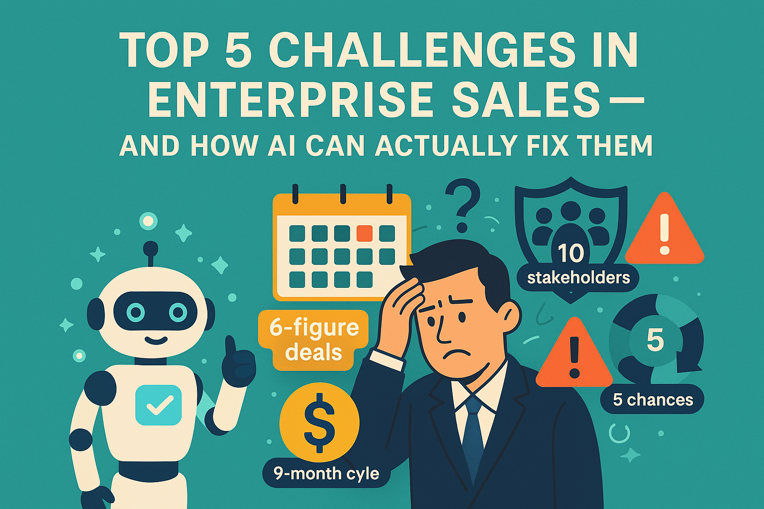 Top 5 Challenges in Enterprise Sales — And How AI Can Actually Fix Them ...