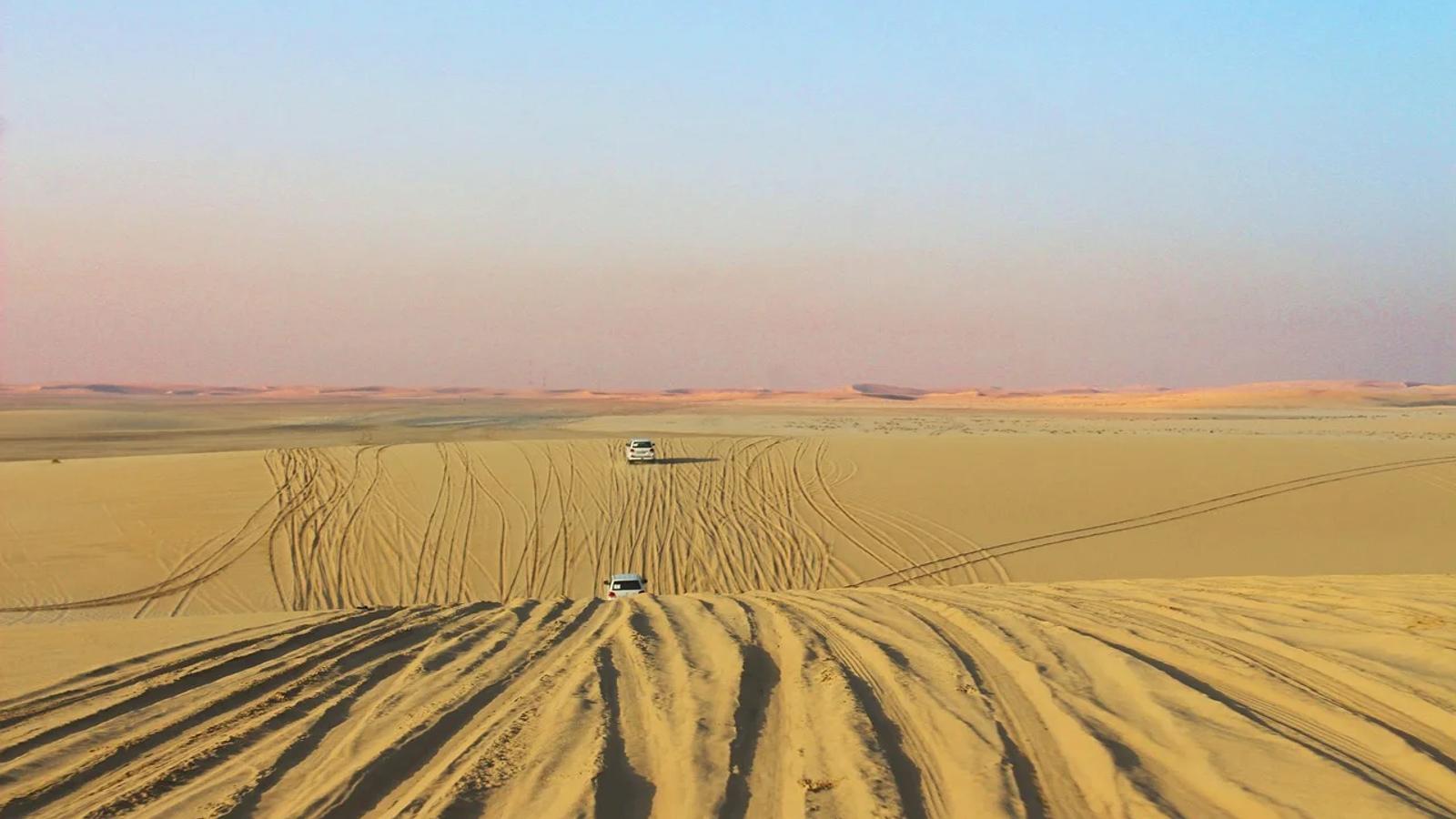 Desert, Qatar, Inland sea image
