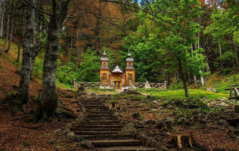 Russian Chapel on Vršič