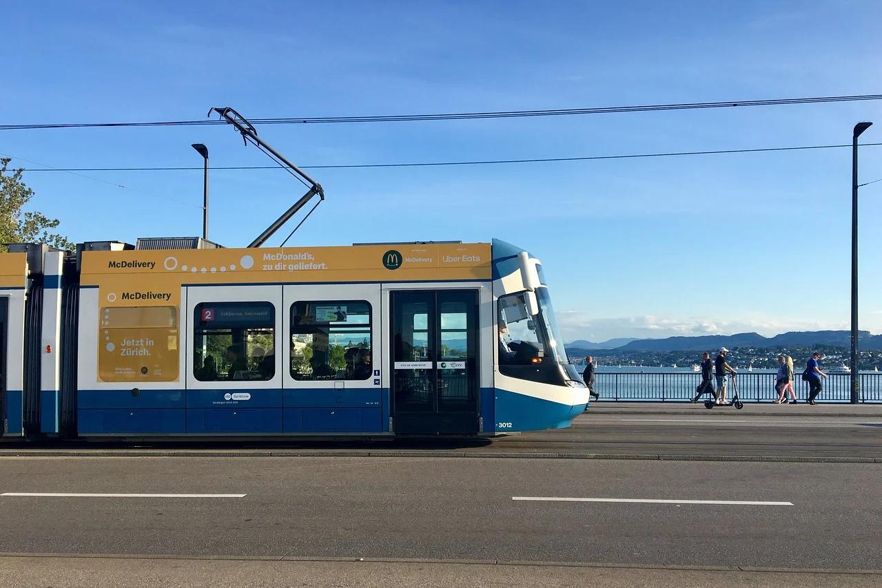 Zurich, Switzerland, Tram image