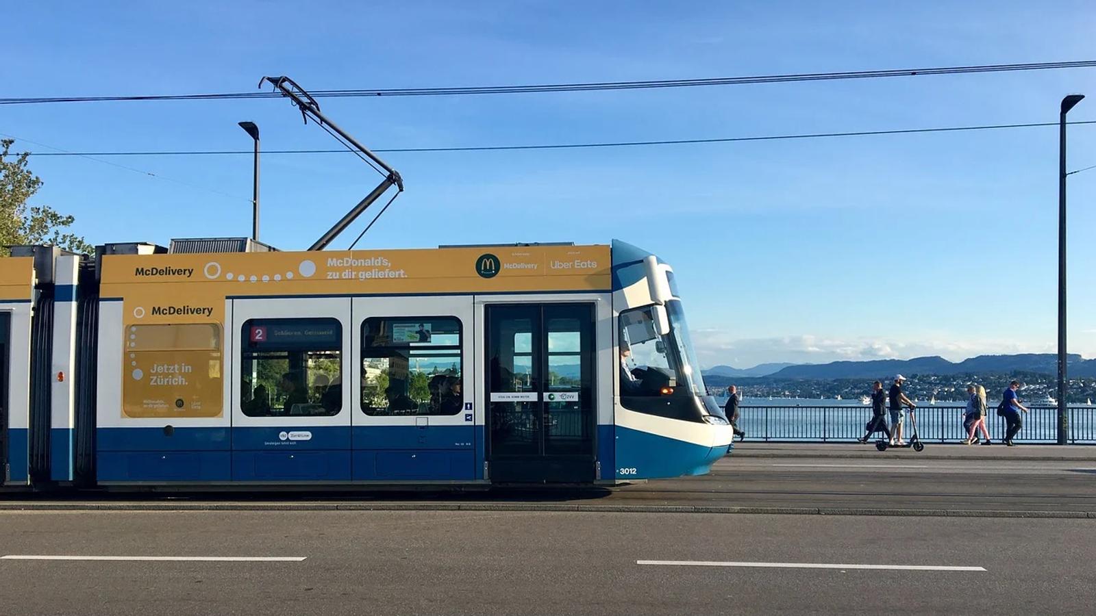 Zurich, Switzerland, Tram image