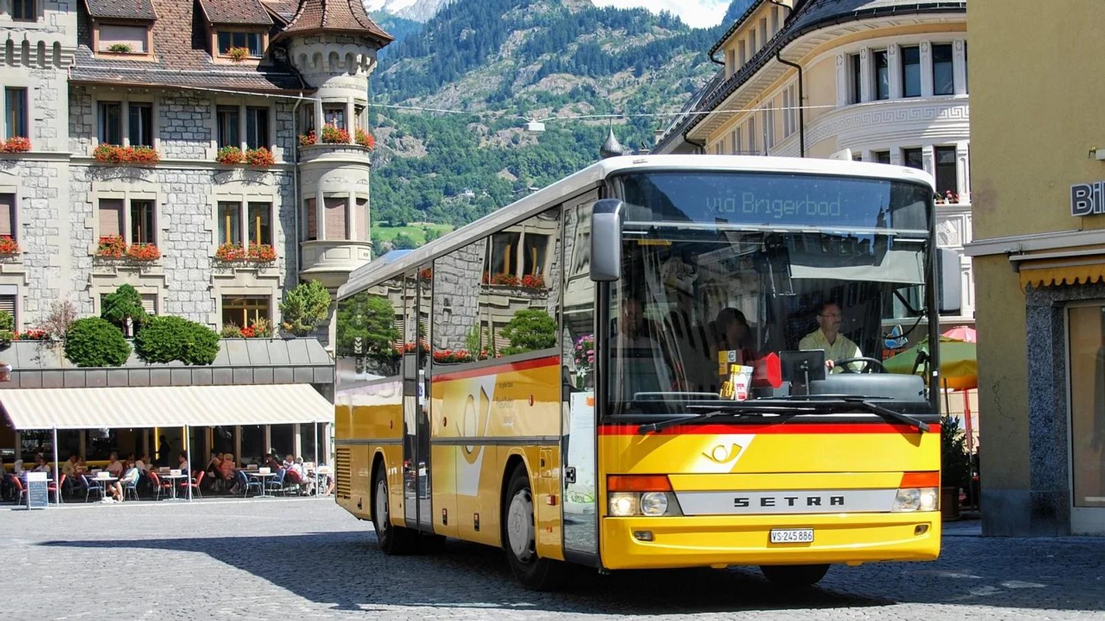 Bus, Public transport, City image