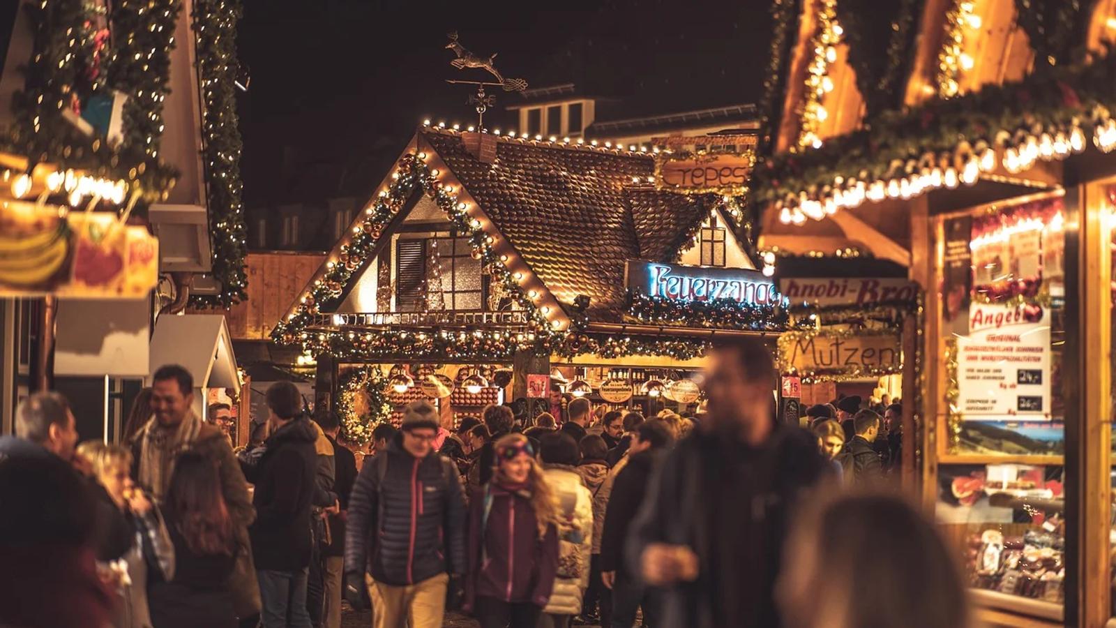 Christmas market, Christmas, Frankfurt image