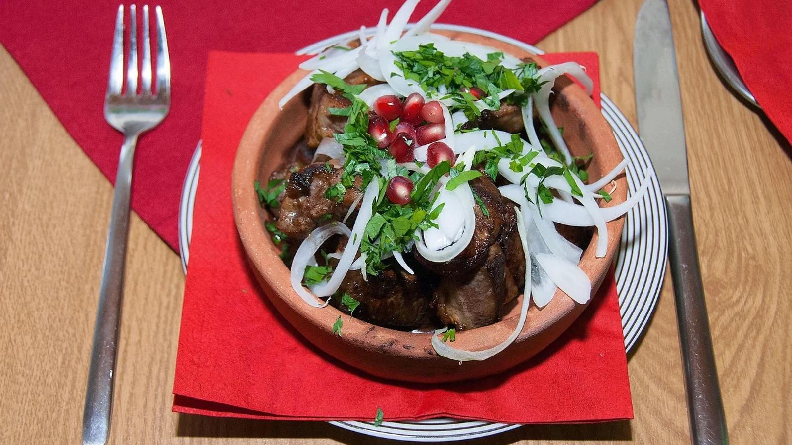 Georgian cuisine, Restaurant, Meal image