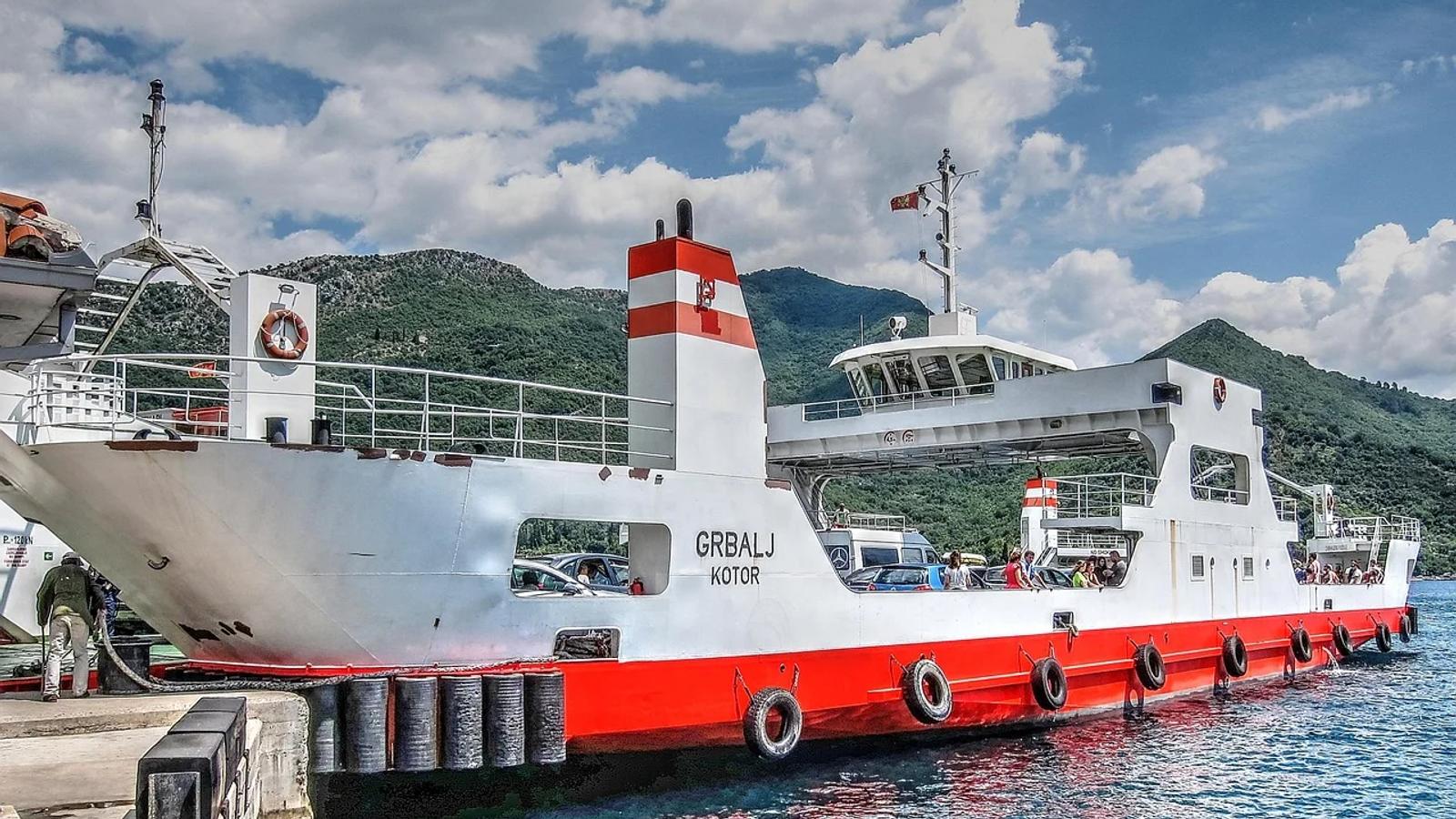Ferry, Ship, Sea image
