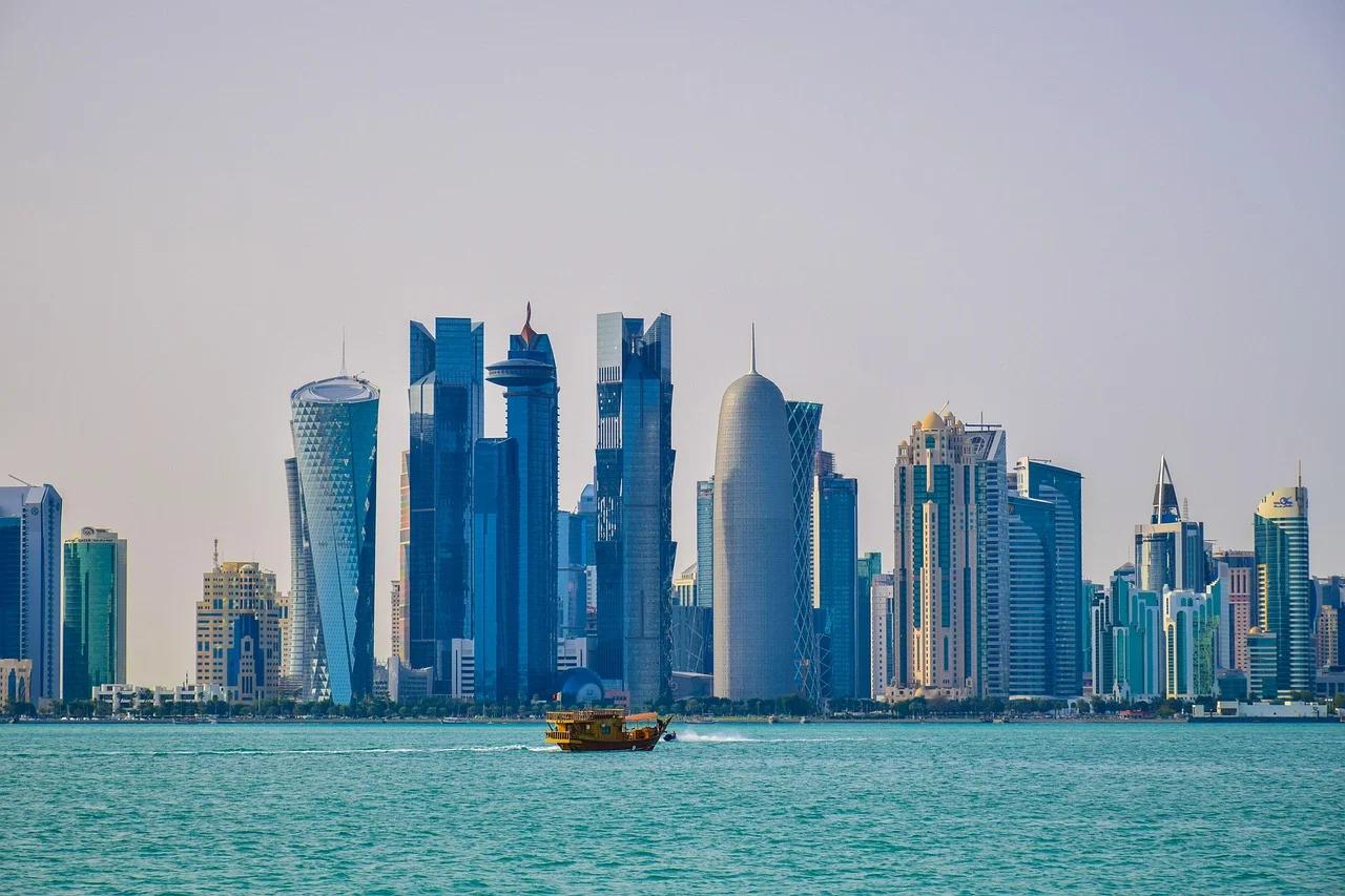 West bay, Doha, Qatar image