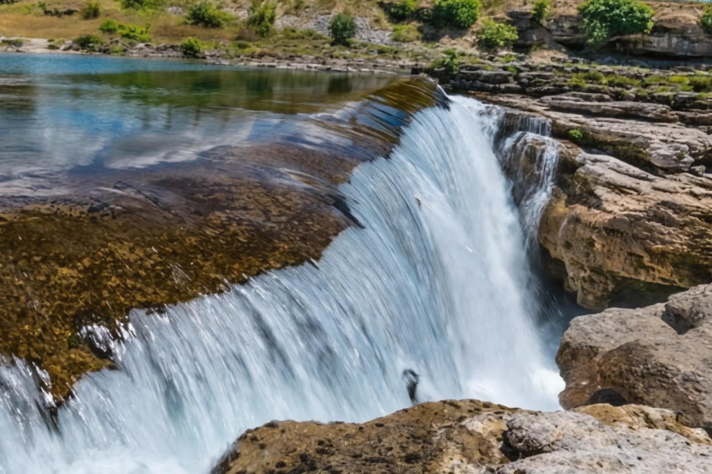 "Niagara" Falls on the Cijevna River