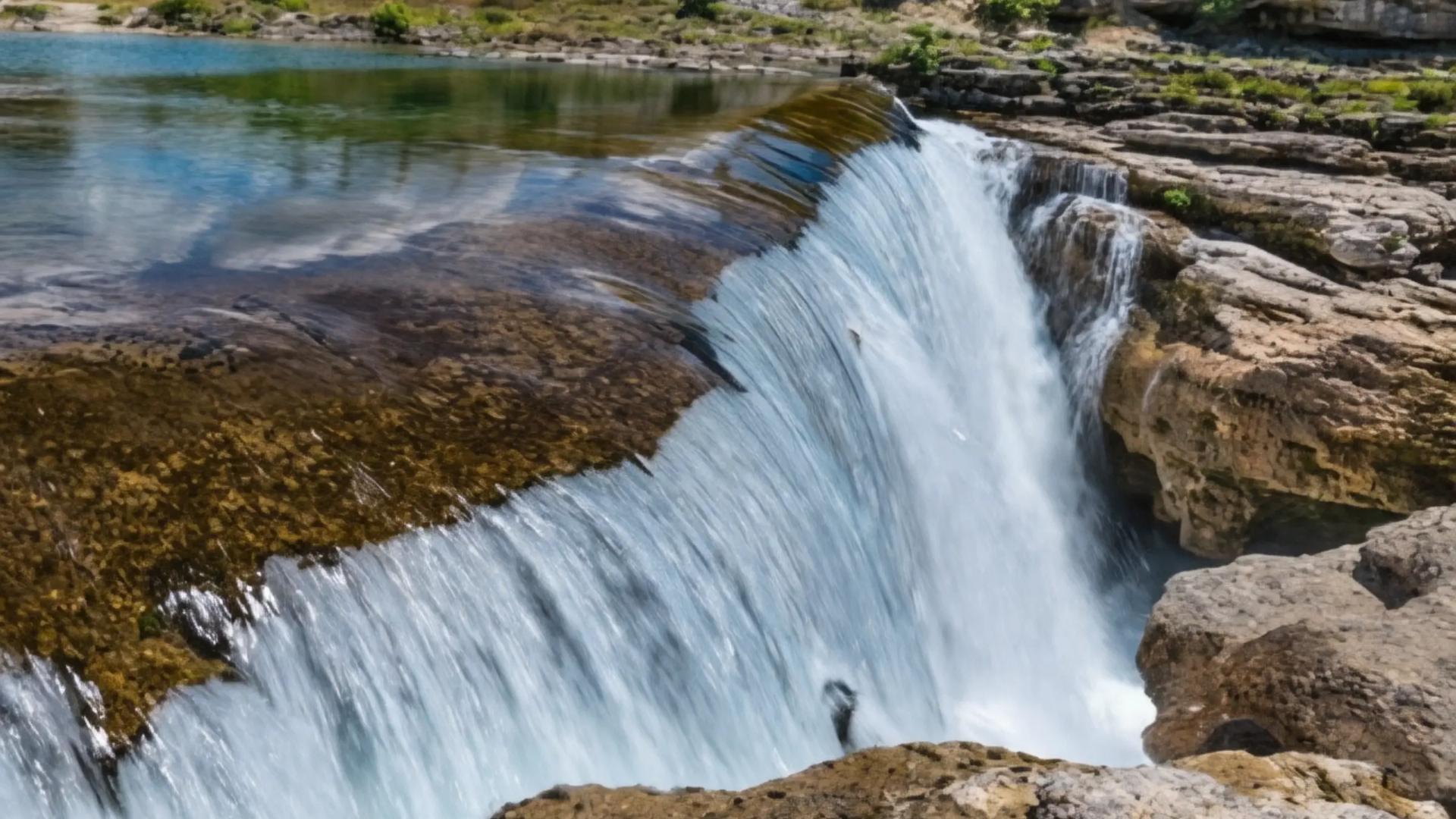 "Niagara" Falls on the Cijevna River