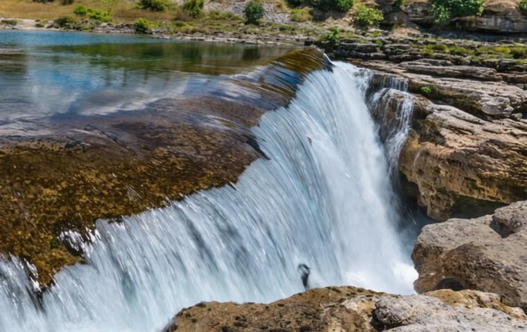 "Niagara" Falls on the Cijevna River
