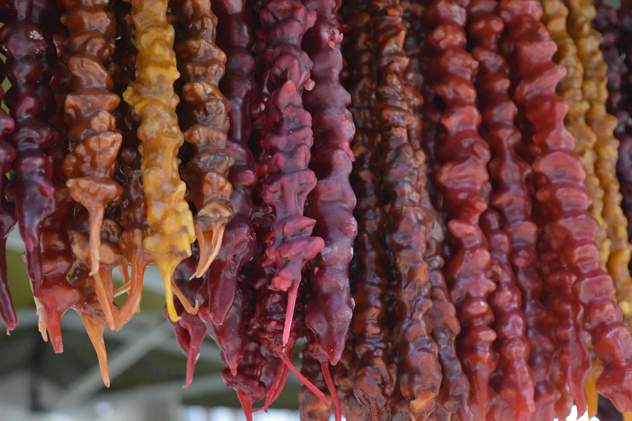 Churchkhela, Georgian, Candy image
