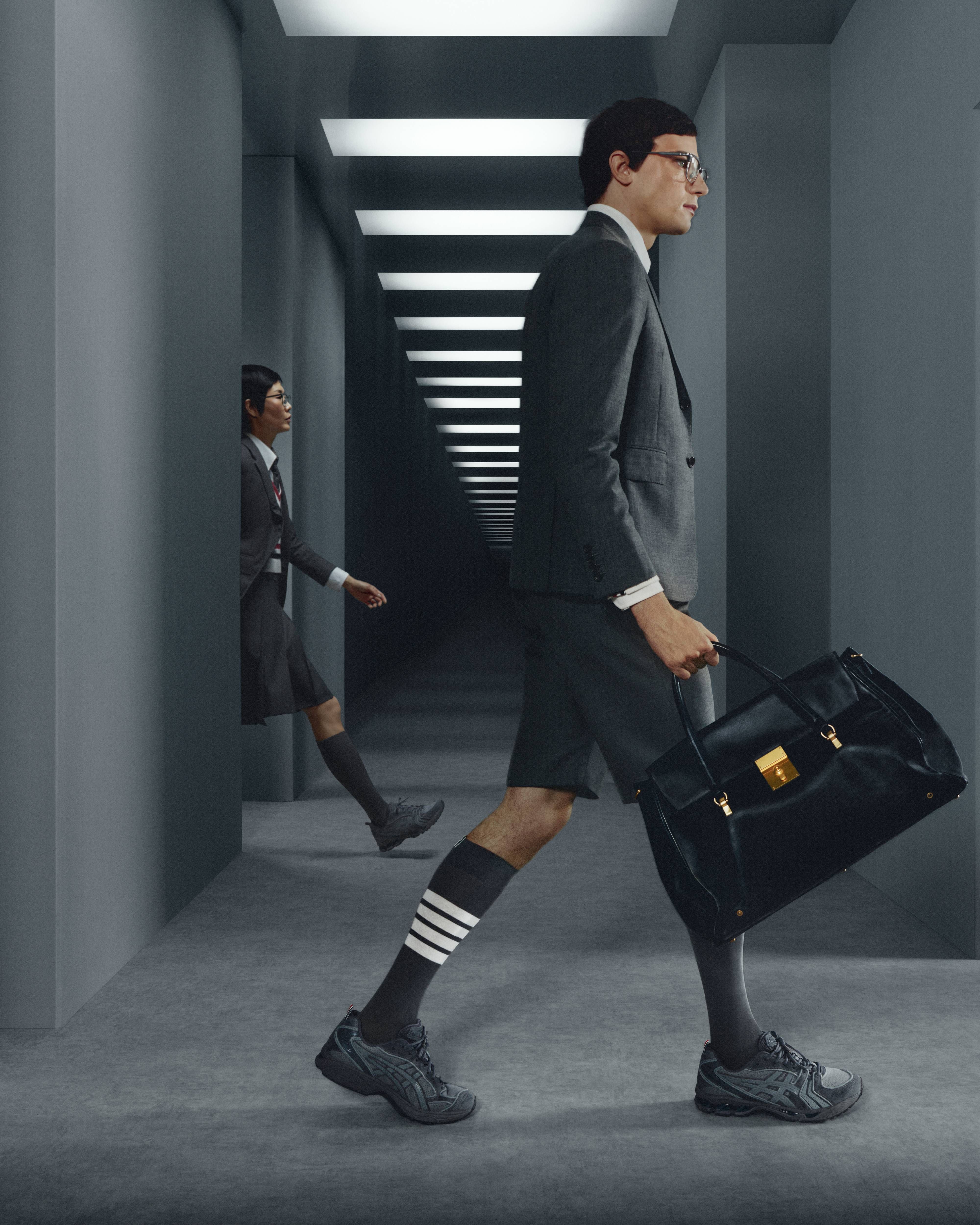 Thom Browne x ASICS sportstyle