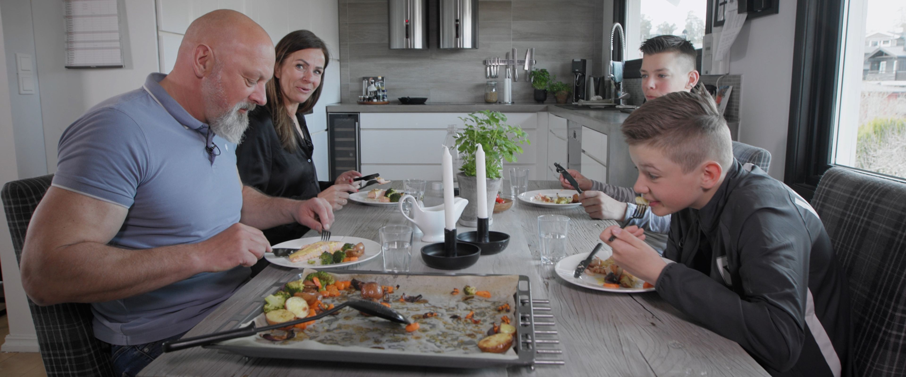 Barnefamiliens hverdagstriks: Gode, sunne og varierte middager – på ti minutter