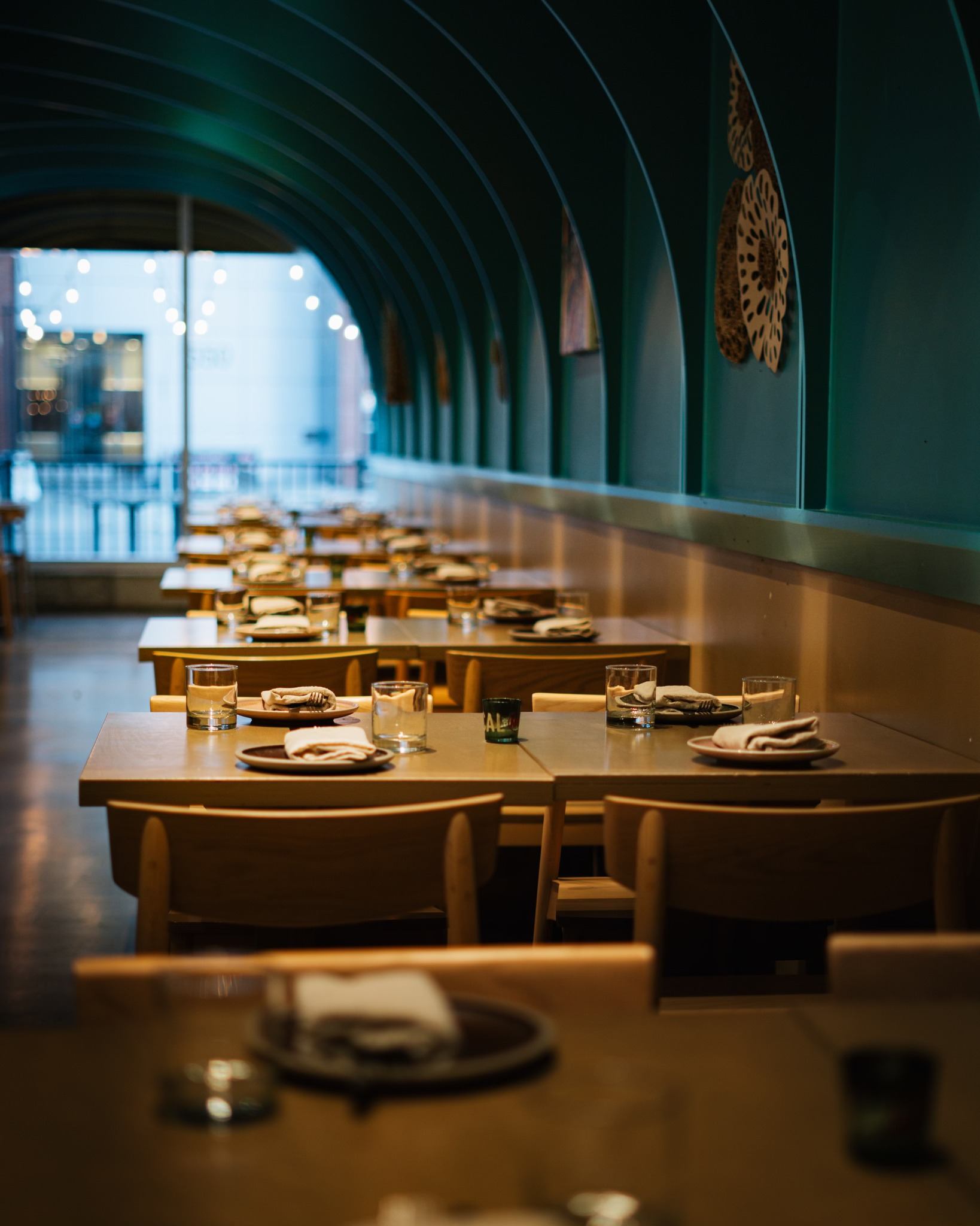 The dining area at Milpa