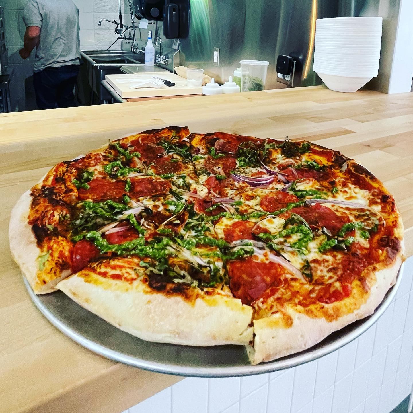 Pizza is on the menu
