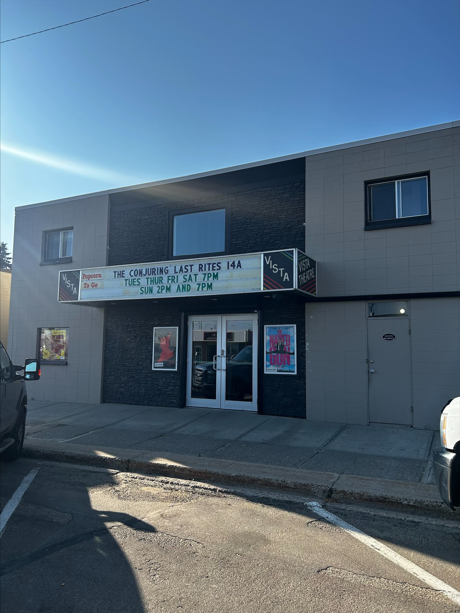 Exterior of the theatre.