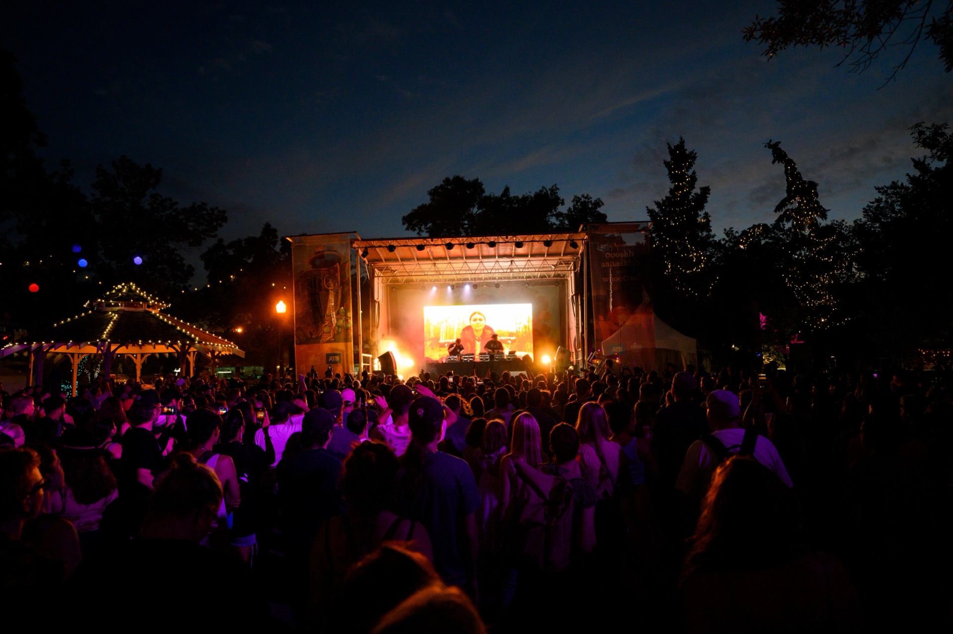 The Halluci Nation performing at the Edmonton International Fringe Theatre Festival