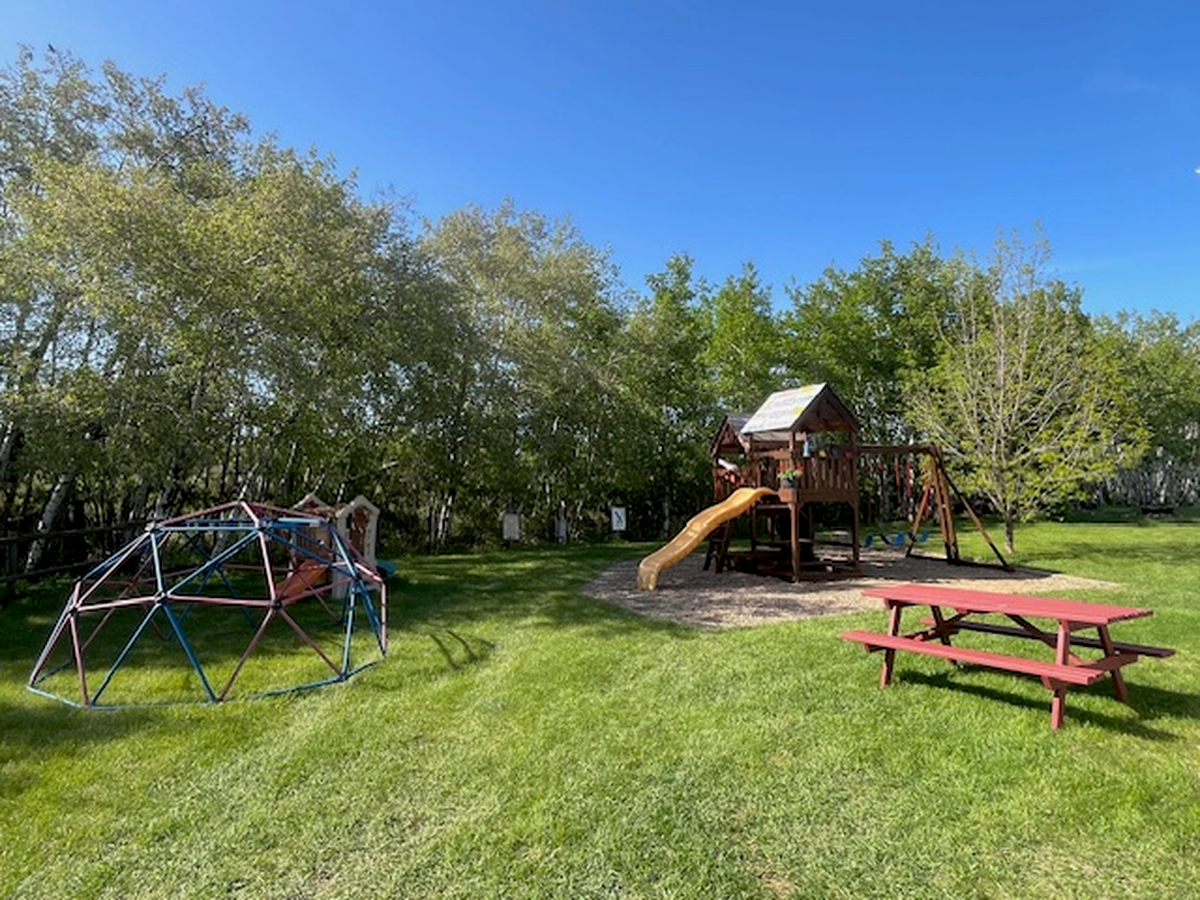 Play area for the kids