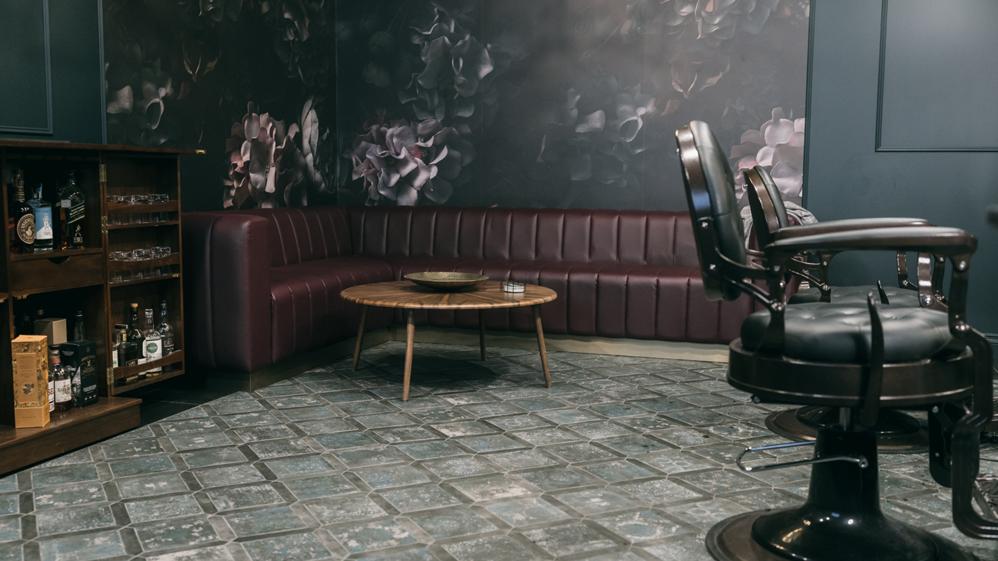 Enjoy your private barber experience in our licensed "speak-easy" space!