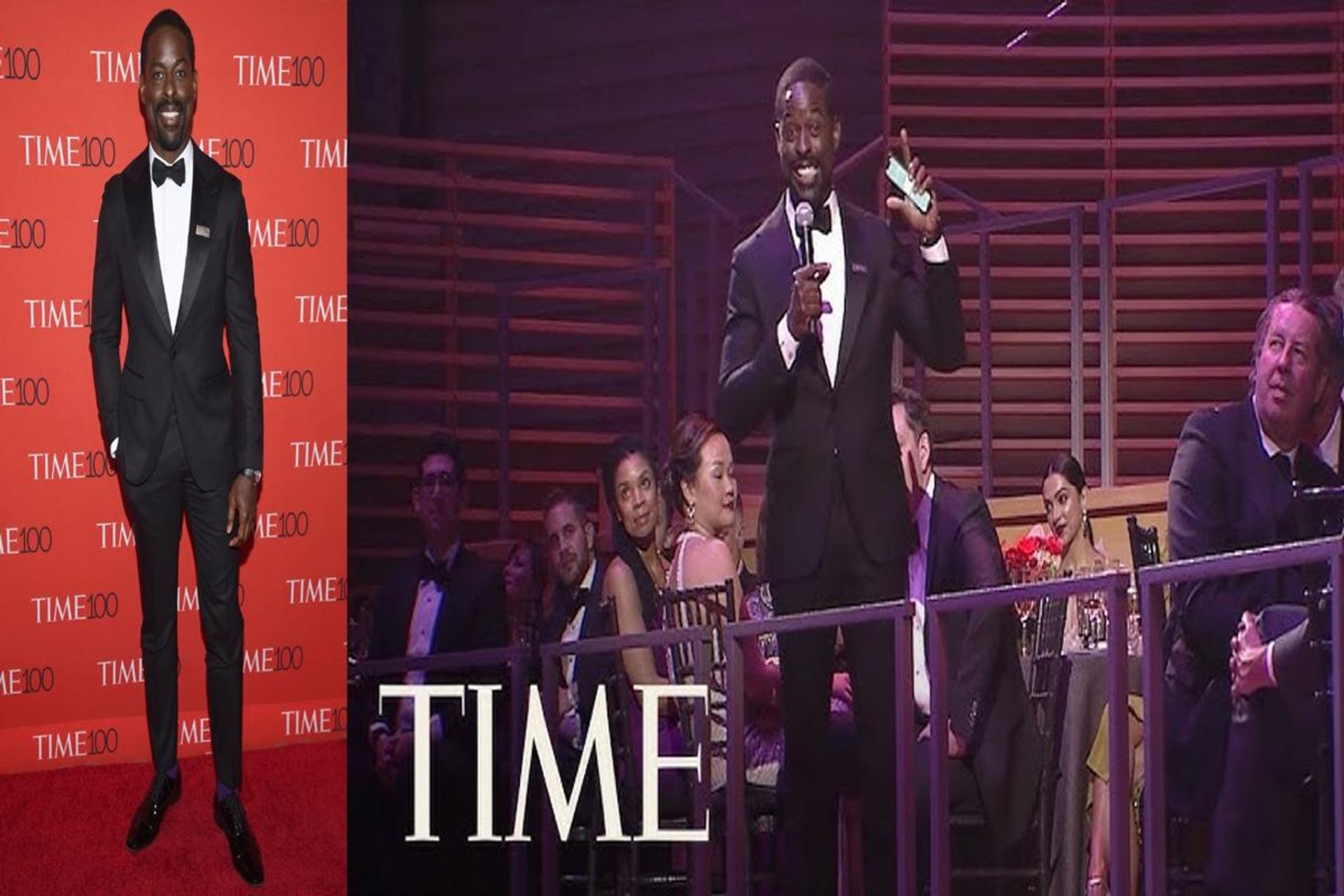 Wearing Suits by Curtis Eliot at the Time 100 Gala