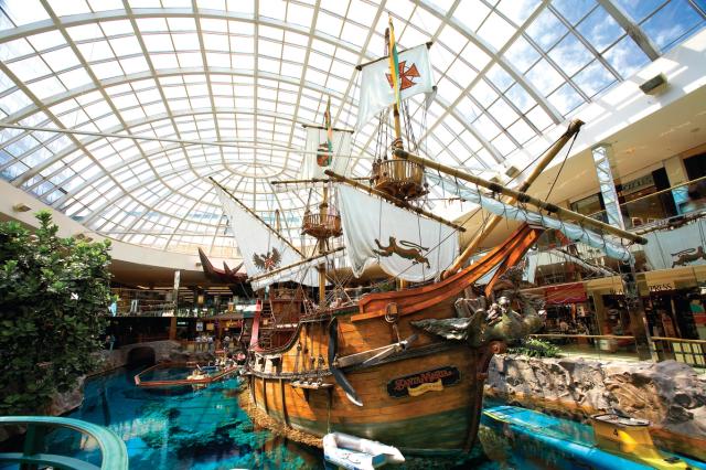 The Santa Maria ship replica at West Edmonton Mall.