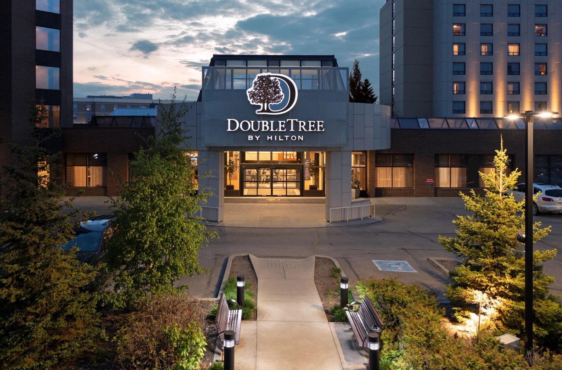 Exterior of the  hotel