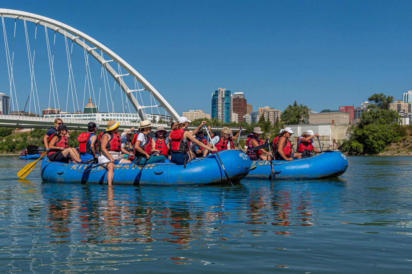 RiverWatch Eco-Floats - Guided Raft Adventures | Canada's Alberta