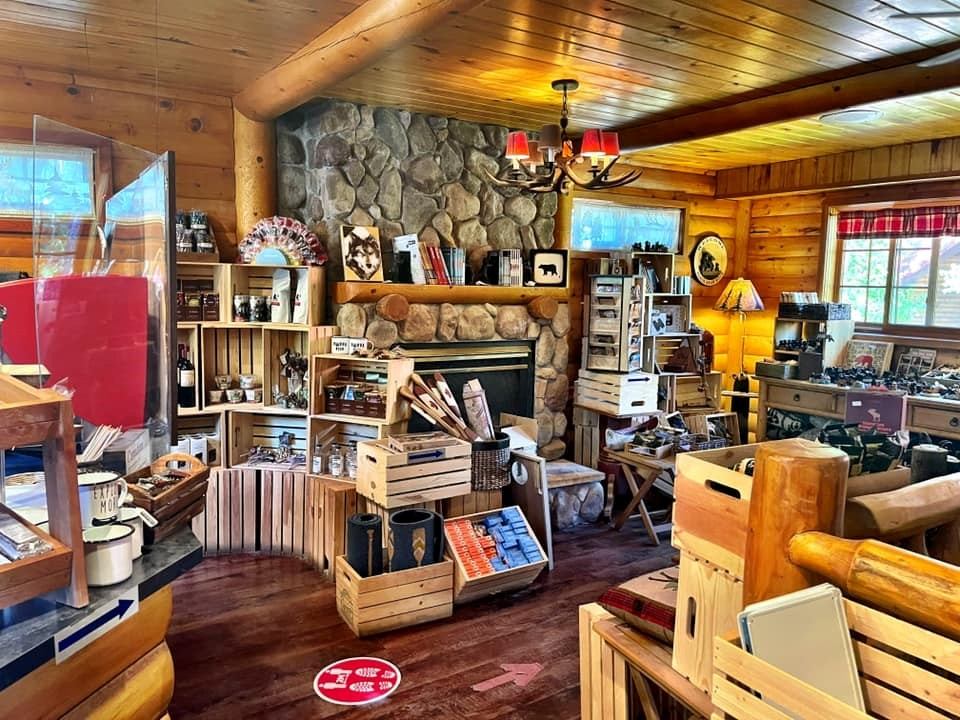 Interior of Creekside Café & Giftshop