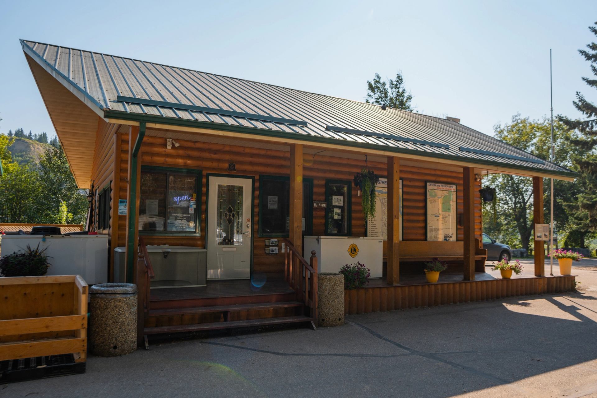 Facility at Devon Lions Campground.