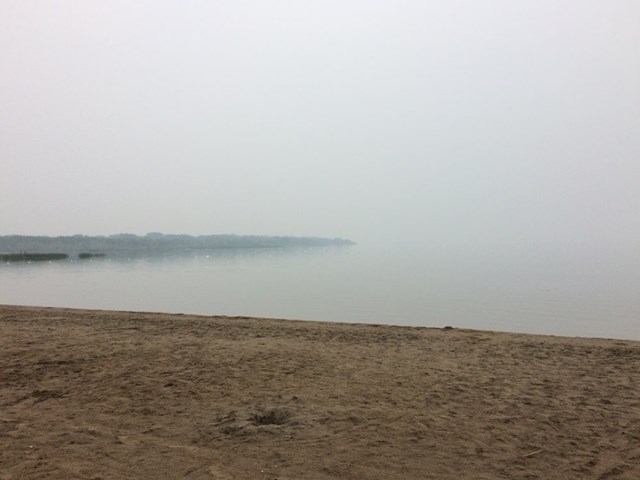 The view of the lake