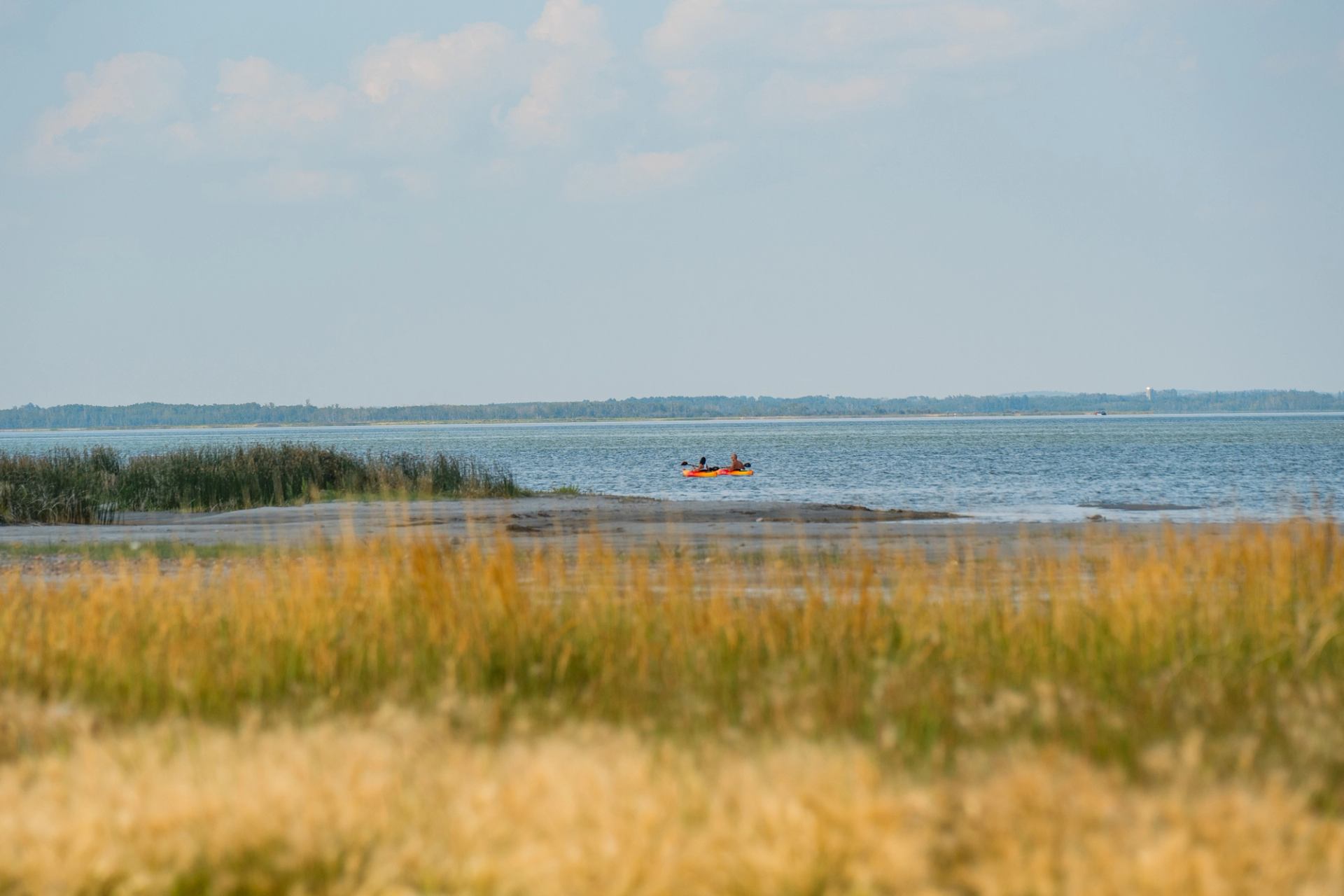 Lake at Rochon Sands Provincial Park.