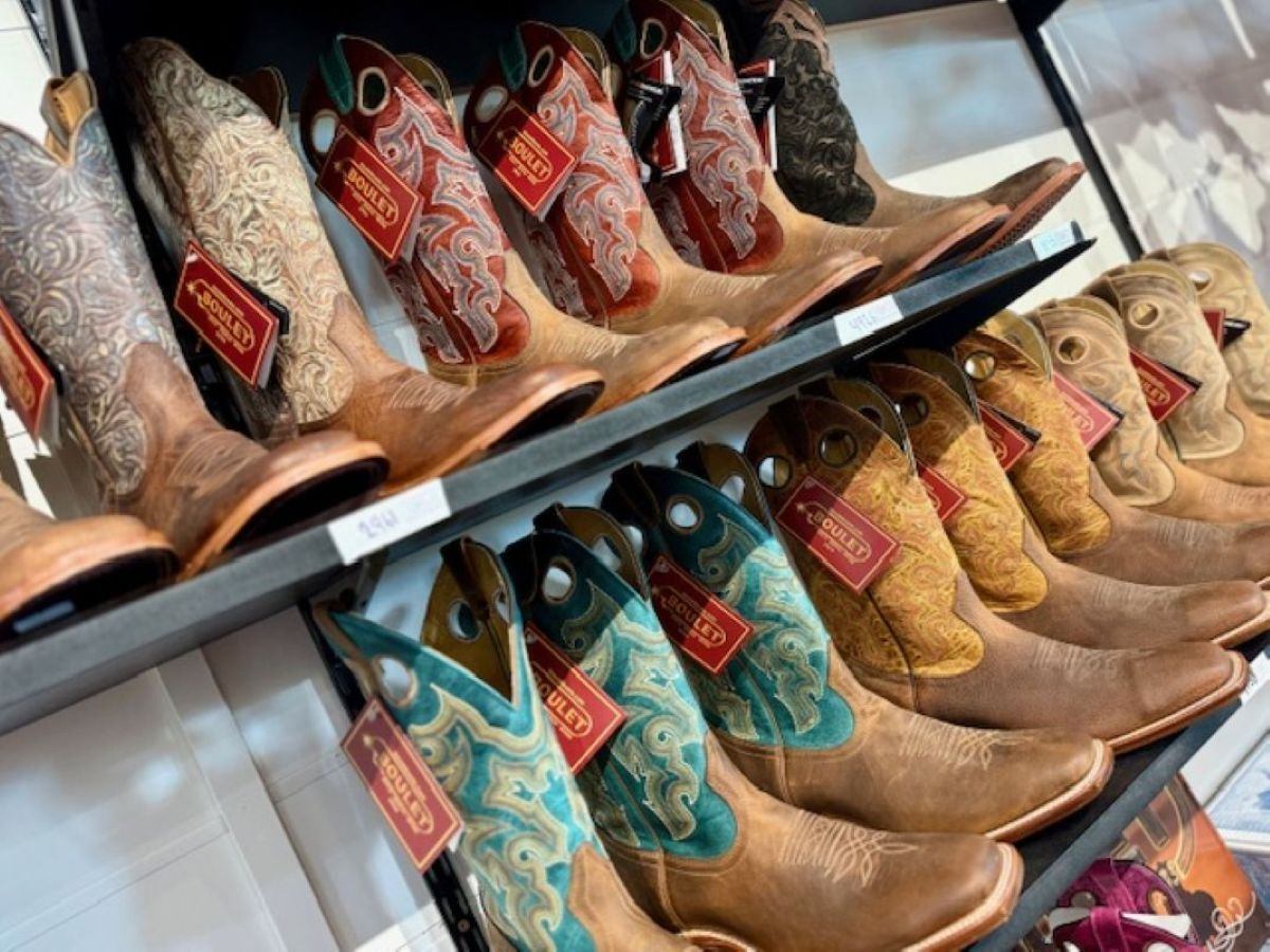 Ranch By Design boot selection