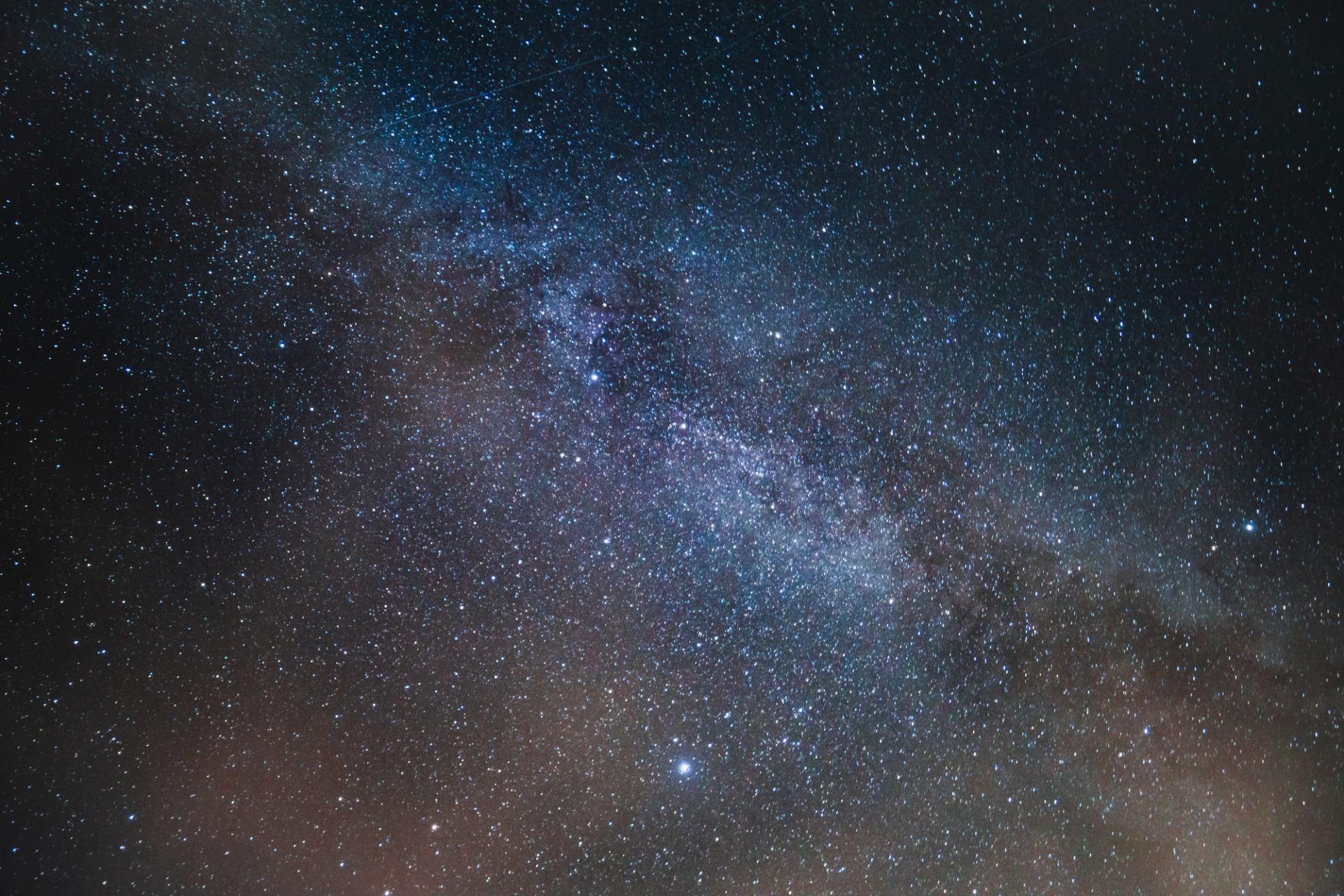 Starry sky from the Beaver Hills Dark Sky Preserve.