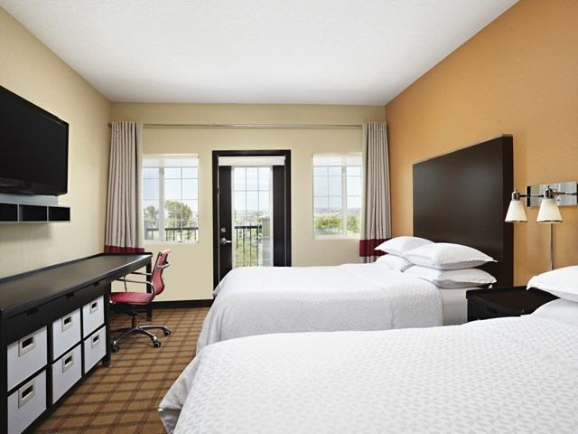 Relax in spacious comfort at Four Points by Sheraton—stylish rooms with balconies and all the essentials.