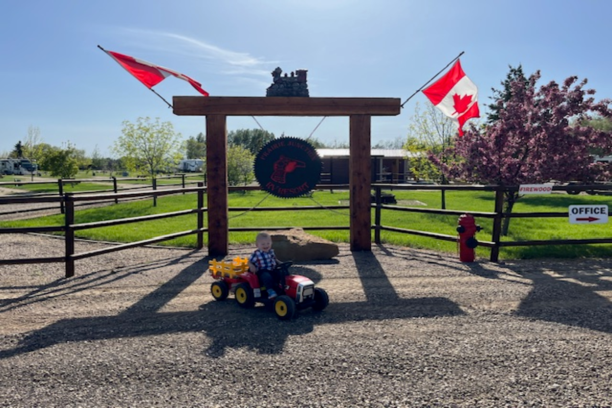 Entrance at Prairie Junction