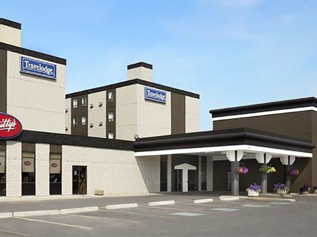 Exterior entrance of the hotel